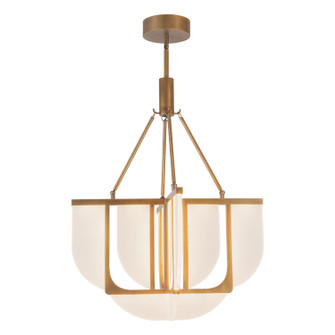 Anders LED Chandelier in Vintage Brass (452|CH336424VBUNV)