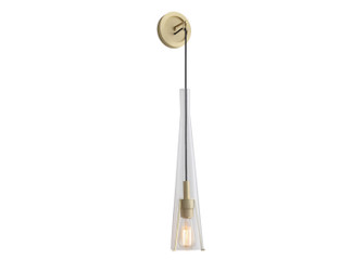 Abbey Park One Light Wall Sconce in Brushed Brass (192|HF8131BB)
