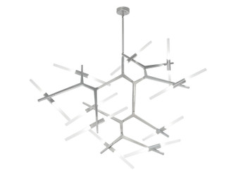 San Vicente Blvd. LED Chandelier in Matte Chrome (192|HF806120CH)