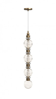 Avra LED Pendant in Aged Brass (192|HF7904AB)