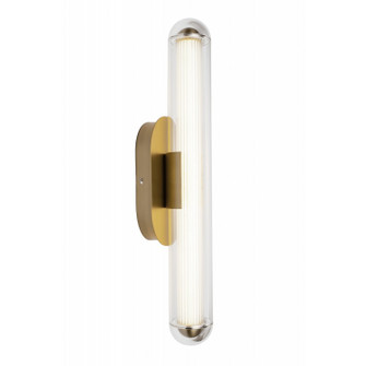 Nautilus LED Wall Sconce in Aged Brass (192|HF7310AB)
