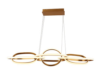 Circa LED Pendant in Gold (192|HF5025GL)