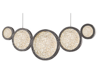 Bottega LED Chandelier in Polished Nickel (192|HF5010PN)