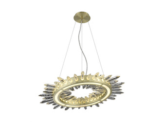 Aspen LED Chandelier in Brushed Brass (192|HF3027BB)