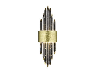 Aspen LED Wall Sconce in Hammered Brush Brass (192|HF3017HBB)