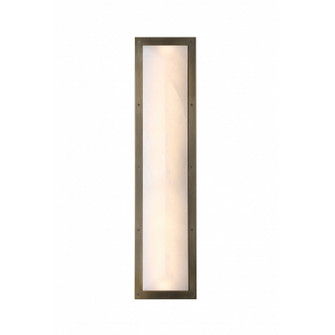 Sedona LED Wall Sconce in Alabaster / Aged Brass (192|HF2971AB)