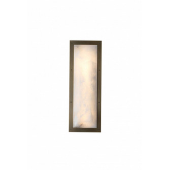Sedona One Light Wall Sconce in Alabster / Aged Brass (192|HF2960AB)