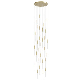 Main St. LED Pendant in Brushed Brass (192|HF2031SNWBB)