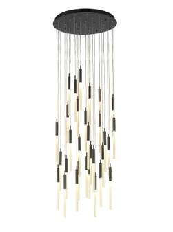 Main St. LED Pendant in Black (192|HF2031FRBK)
