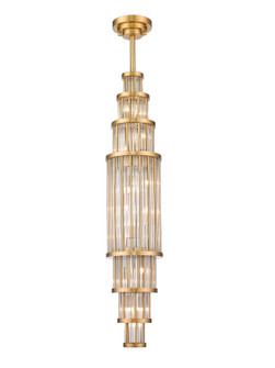 Waldorf LED Pendant in Aged Brass (192|HF1925AB)