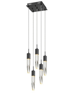 Aspen LED Pendant in Black (192|HF19005APBKC)