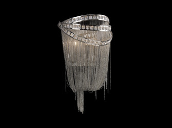 Wilshire Blvd. Two Light Wall Sconce in Polish Nickel/Crystal (192|HF1607NCK)