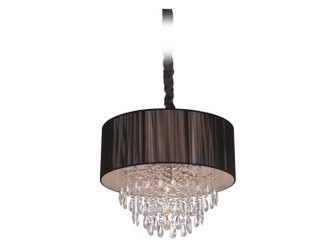 Vineland Ave. Five Light Chandelier in Black Silk String (192|HF1506BLK)