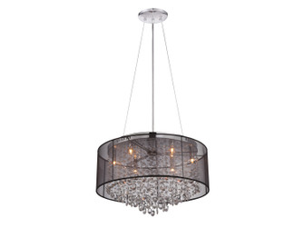 Riverside Dr. LED Dual Sconce in Black Organza Silk (192|HF1505BLK)