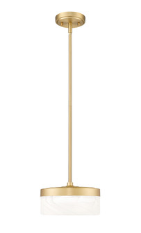 Renaud LED Pendant in Modern Gold (224|827P9MGLDLED)