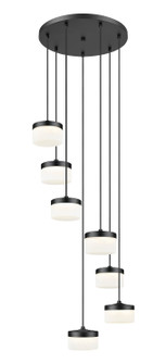 Renaud LED Chandelier in Matte Black (224|827P67RMBLED)