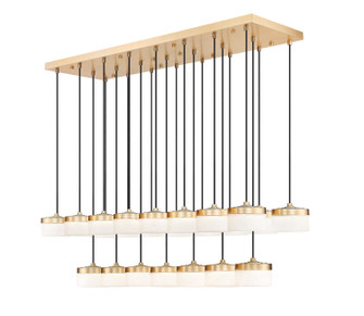 Renaud LED Linear Chandelier in Modern Gold (224|827P623LMGLDLED)