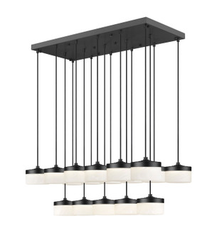Renaud LED Linear Chandelier in Matte Black (224|827P617LMBLED)