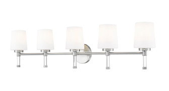 Henri Five Light Vanity in Brushed Nickel (224|77005VBN)