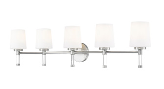 Henri Five Light Vanity in Brushed Nickel (224|77005VBN)