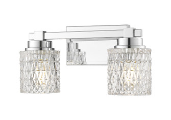 Jacqueline Two Light Vanity in Chrome (224|61012VCH)