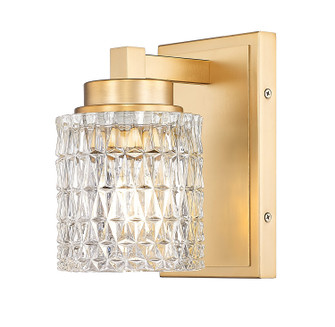 Jacqueline One Light Wall Sconce in Modern Gold (224|61011SMGLD)