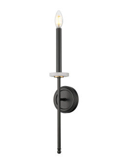 Gaultier One Light Wall Sconce in Matte Black+Modern Gold (224|61001SMB)