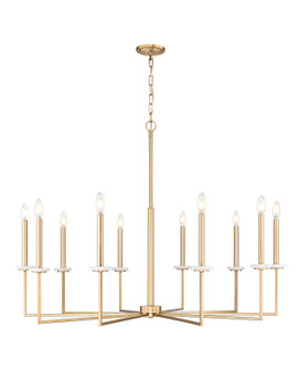 Gaultier Ten Light Chandelier in Modern Gold (224|610010MGLD)