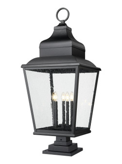 Raphael Five Light Outdoor Pier Mount in Sand Black (224|5029PHXXLSLSQPMBK)