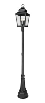Raphael Four Light Outdoor Post Mount in Sand Black (224|5029PHXLR564PBK)
