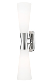 Emrys Two Light Wall Sconce in Polished Nickel (224|45042SLPN)