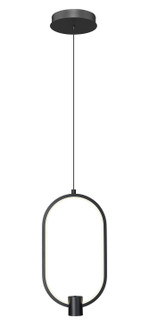 Saros LED Pendant in Matte Black (224|41018MBLED)