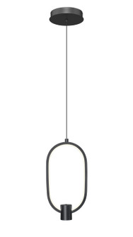 Saros LED Pendant in Matte Black (224|41017MBLED)
