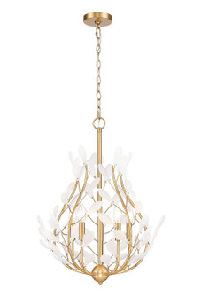 Claudine Five Light Chandelier in Modern Gold (224|35324MGLD)