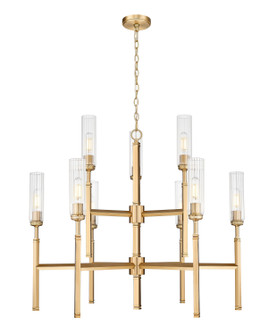 Esme Nine Light Chandelier in Modern Gold (224|30479MGLD)