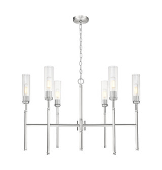Esme Six Light Chandelier in Brushed Nickel (224|30476BN)