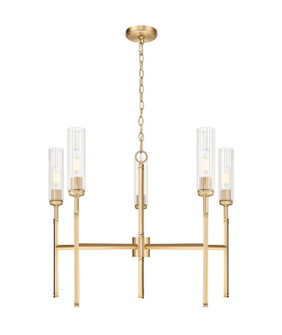 Esme Five Light Chandelier in Modern Gold (224|30475MGLD)