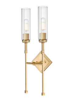 Esme Two Light Wall Sconce in Modern Gold (224|30472SMGLD)