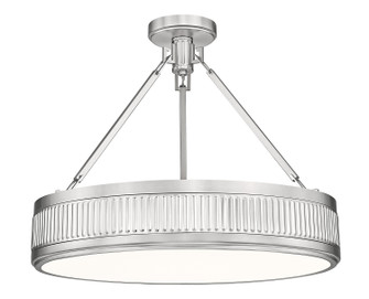 Quinn LED Semi Flush Mount in Satin Nickel (224|3046SF22SNLED)