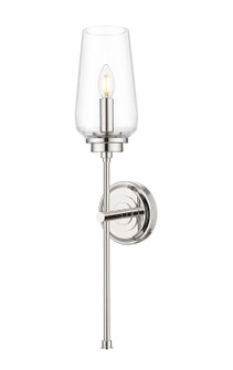 Clara One Light Wall Sconce in Polished Nickel (224|20131SPN)