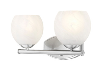 Colette Two Light Vanity in Brushed Nickel (224|19632VBN)