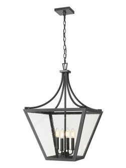Montalcino Four Light Chandelier in Iron Ore (224|19614CIO)