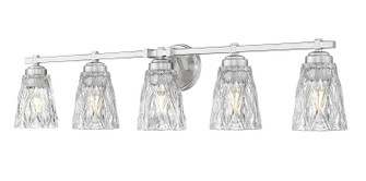 Andree Five Light Vanity in Brushed Nickel (224|19605VBN)