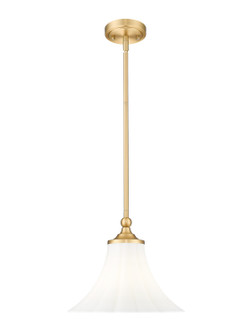 Fleur One Light Pendant in Modern Gold (224|1958P12MGLD)