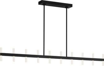 Silas LED Linear Pendant in Midnight Black | Midnight Black (454|SLC11120MBK)