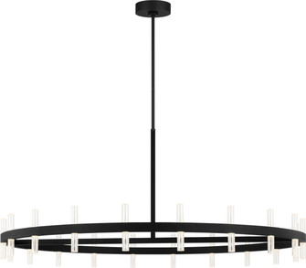 Silas LED Chandelier in Midnight Black | Midnight Black (454|SLC10940MBK)