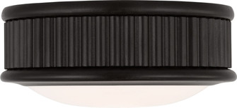 Ritz LED Flush Mount in Aged Iroged Iron (454|PCF1001AI)