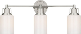Ashford Three Light Bath in Polished Nickel/Polished Nickel (454|CV1113PN)