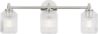 Barstow Three Light Bath in Polished Nickel | Polished Nickel (454|CV1093PN)