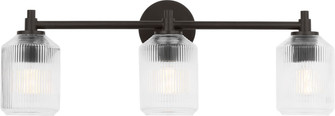 Barstow Three Light Bath in Aged Iron | Aged Iron (454|CV1093AI)